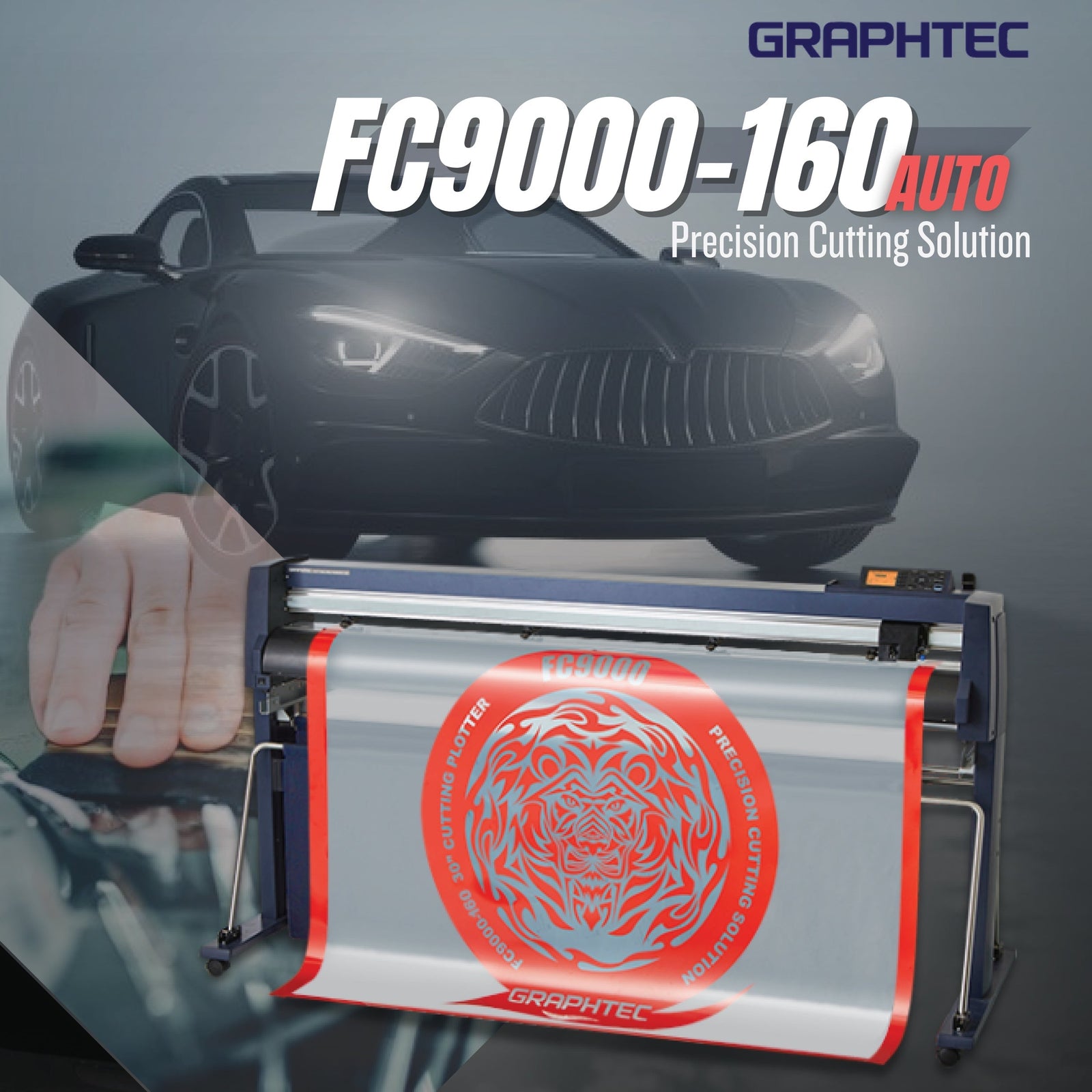 The Perfect Cutting Solution for Paint Protection Film: Graphtec FC9000 Series