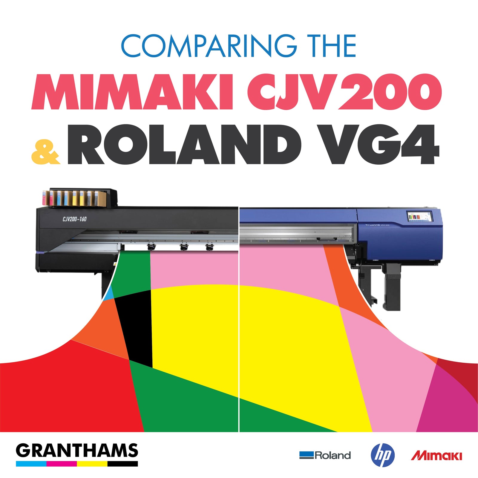 Mimaki CJV200 vs Roland VG4 Series: What’s the Difference?