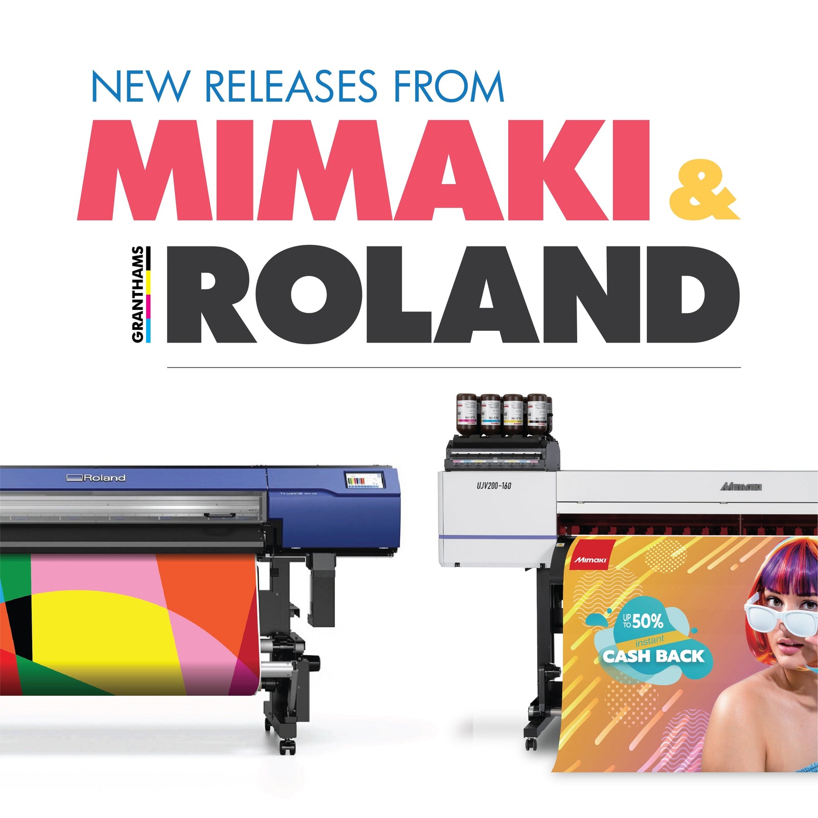 New Releases from Mimaki and Roland - April 2026
