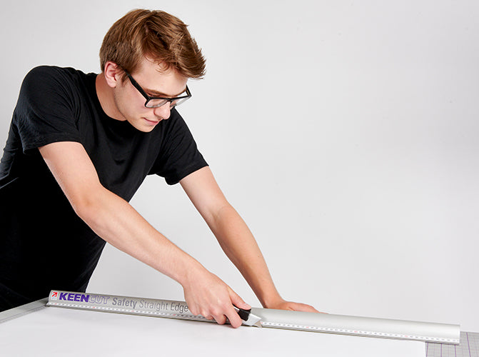 Keencut Safety Straight Edge (Finger Guard Rules)