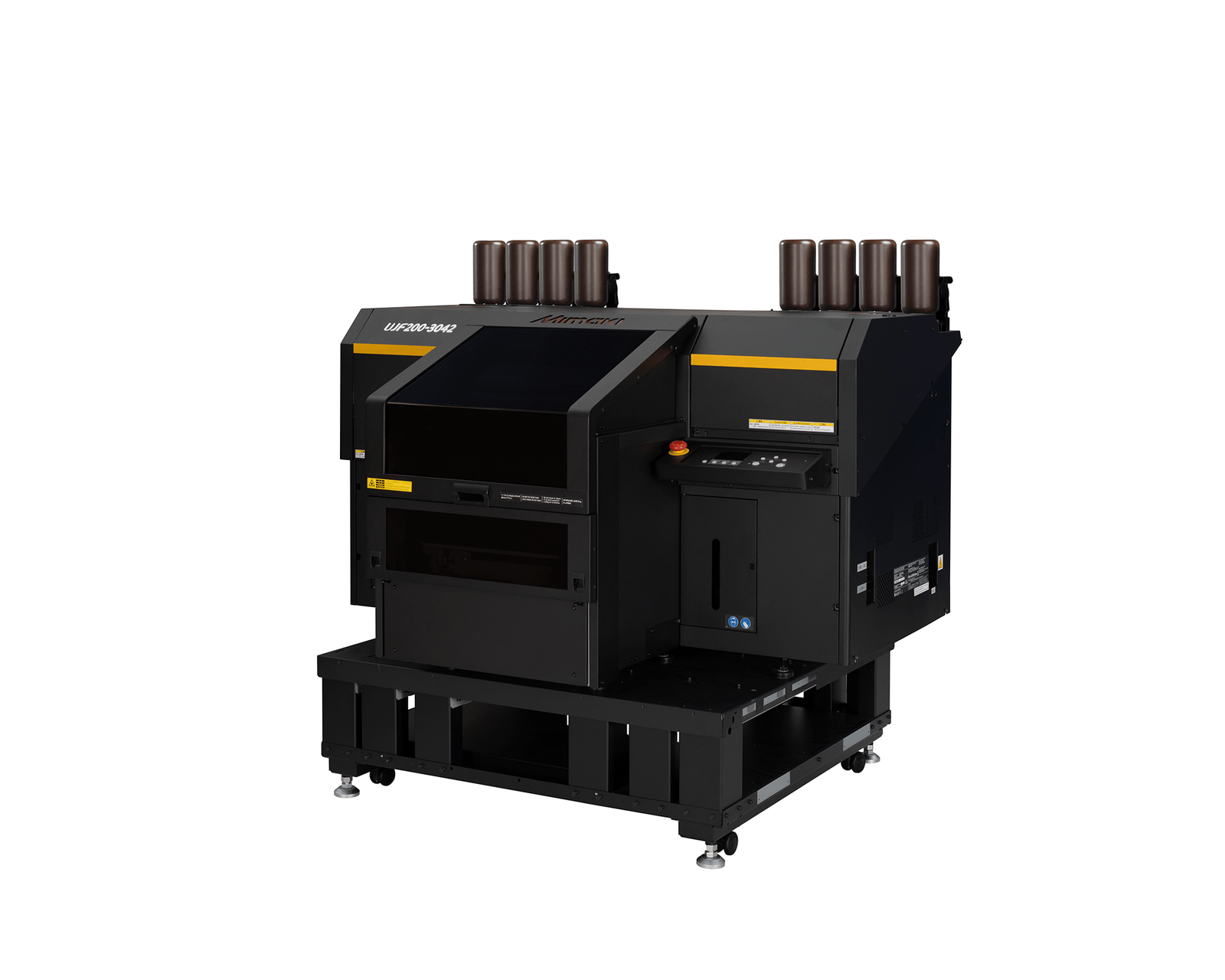 Mimaki UJF200-3042 A3 Flatbed Printer with advanced features for direct printing on rigid objects.