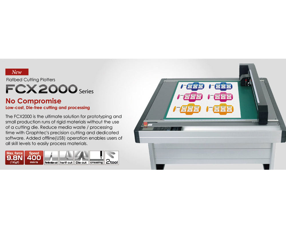 Graphtec FCX2000-60 Flatbed Cutter