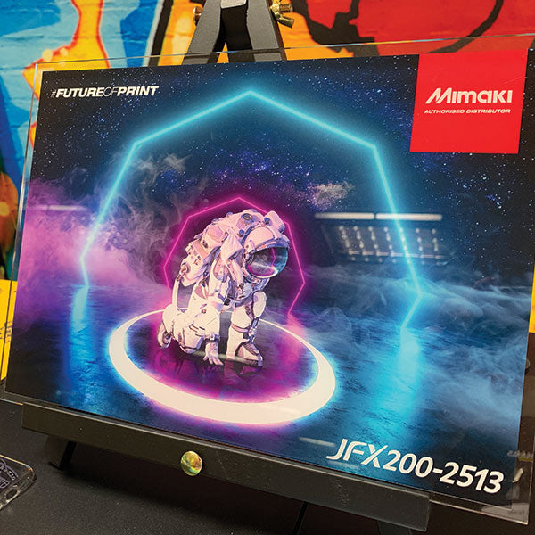 What can you print with a UV flatbed?