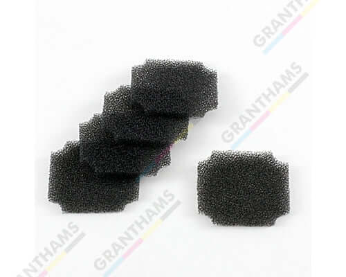 Roland LG printer cleaning accessories, black foam pads for maintenance and care of UV printer/cutter.