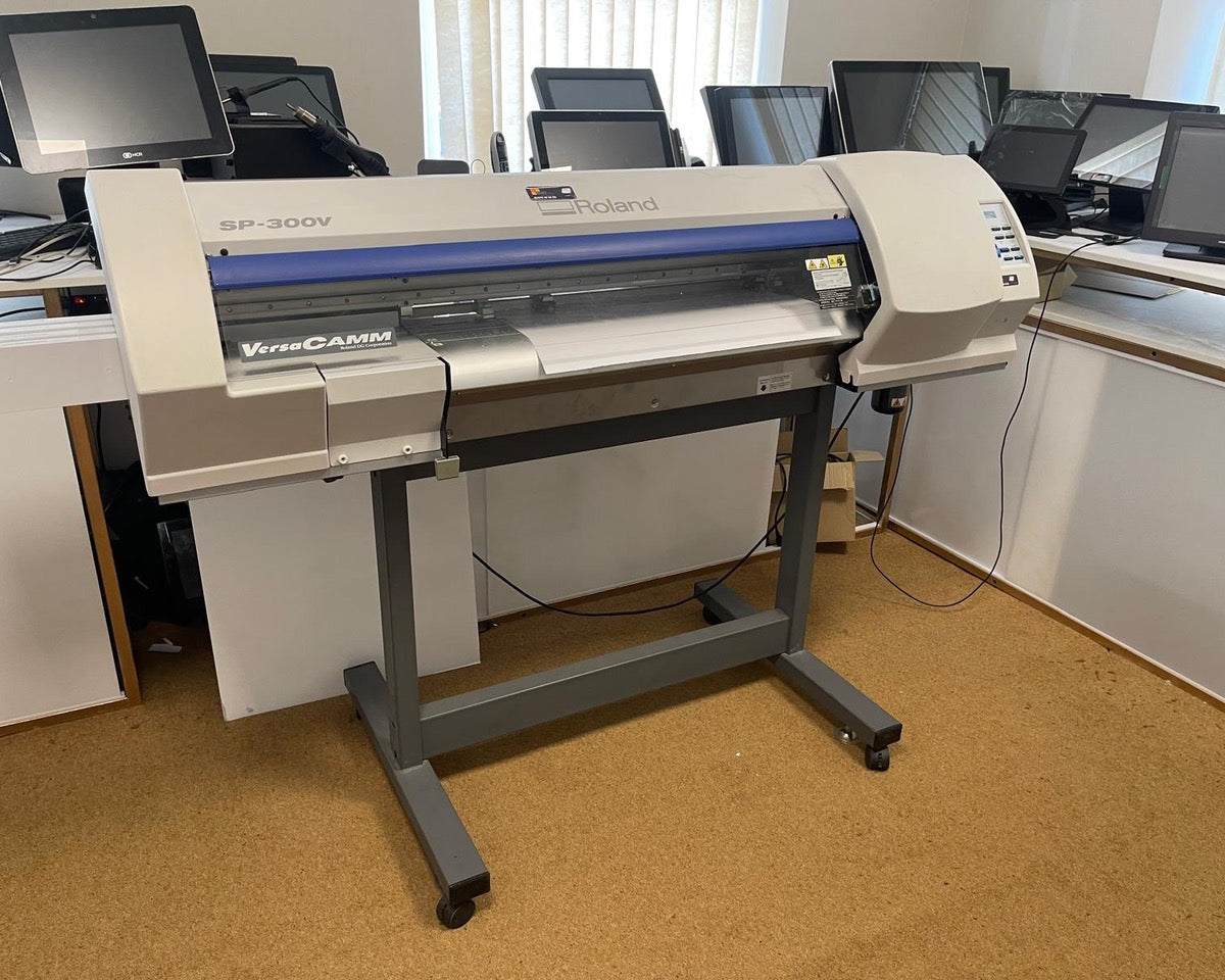 USED Roland VersaCAMM SP-300V 30-inch Solvent Printer / Cutter