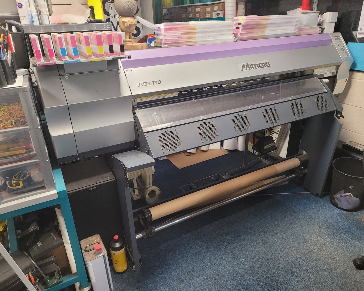 USED Mimaki JV33-130 54-inch Solvent Printer