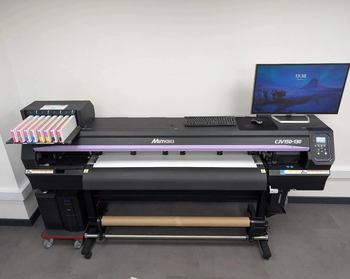 USED Mimaki CJV150-130 54-inch Solvent Printer / Cutter