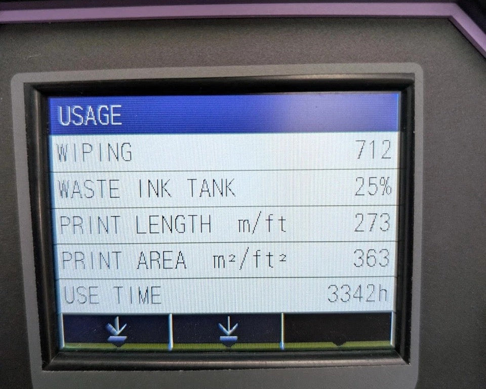 USED Mimaki CJV150-130 54-inch Solvent Printer / Cutter