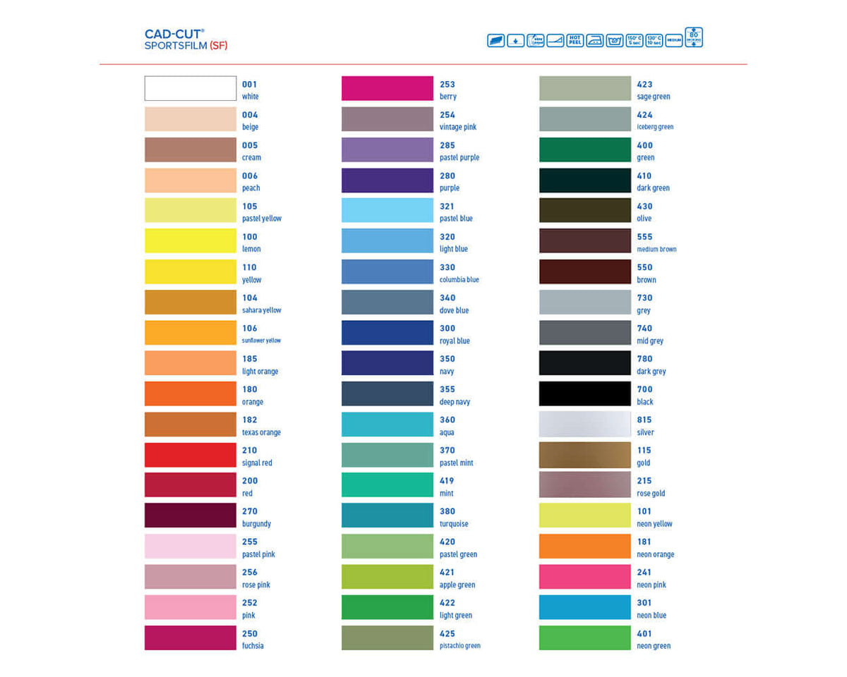 STAHLS&#39; SportsFilm (UltraWeed) Heat Transfer Vinyl