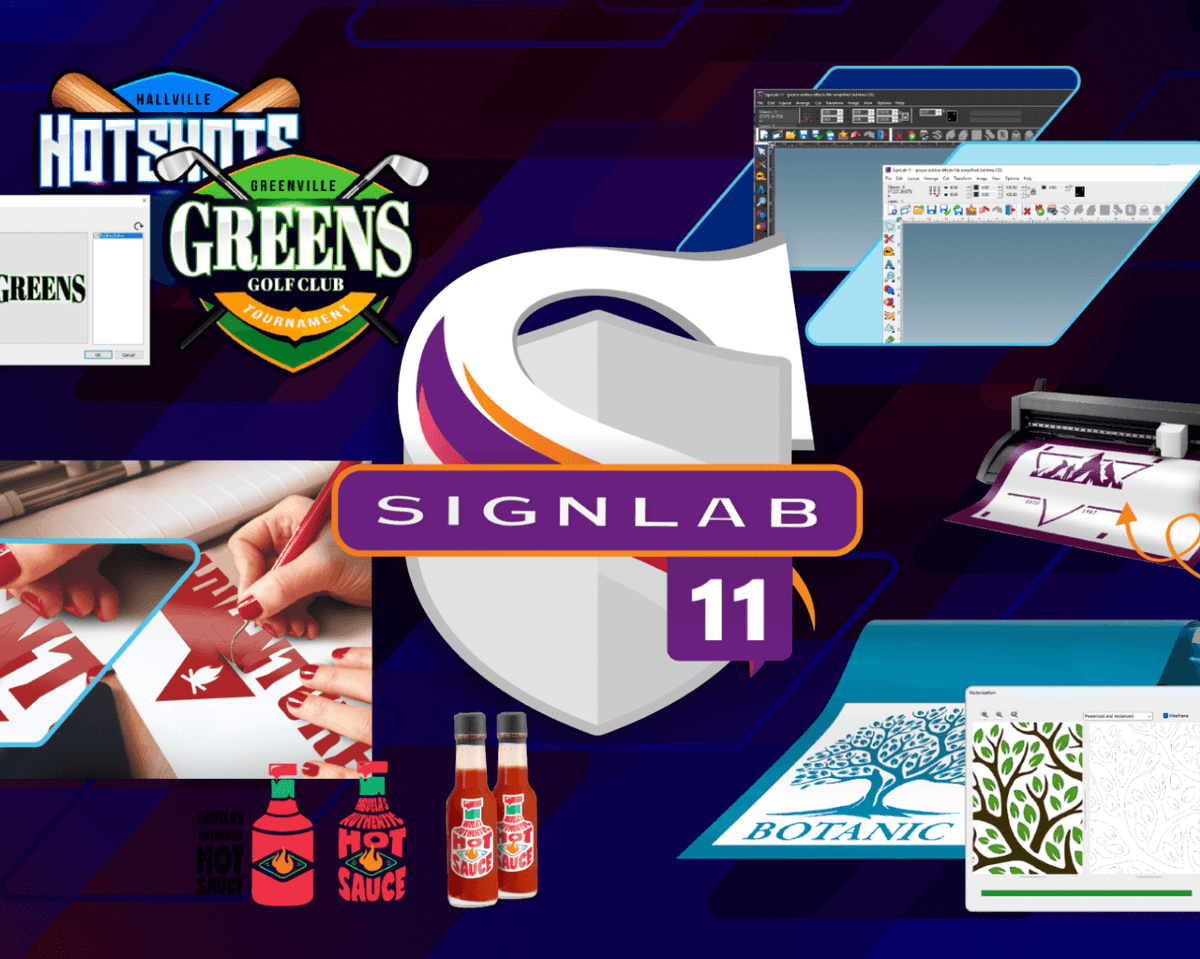 SignLAB V11 Signmaking Software