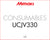 Mimaki UCJV330 Consumables