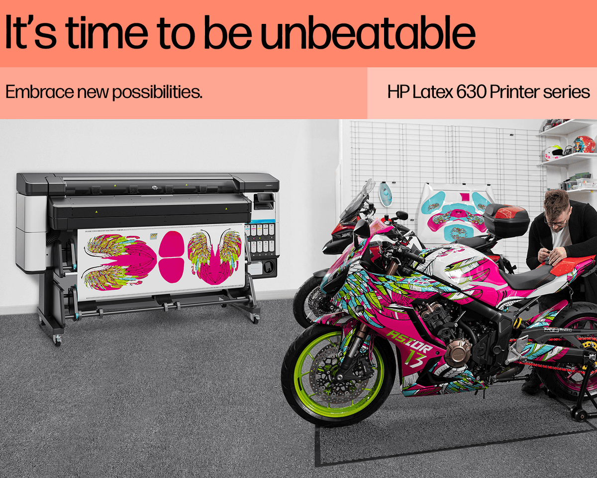 HP LATEX 630W Print and Cut Solution (64-inch)