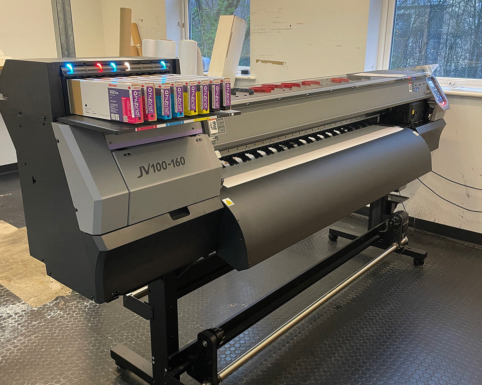 USED Mimaki JV100-160 64-inch Solvent Printer