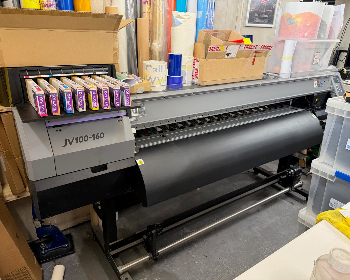 USED Mimaki JV100-160 64-inch Solvent Printer