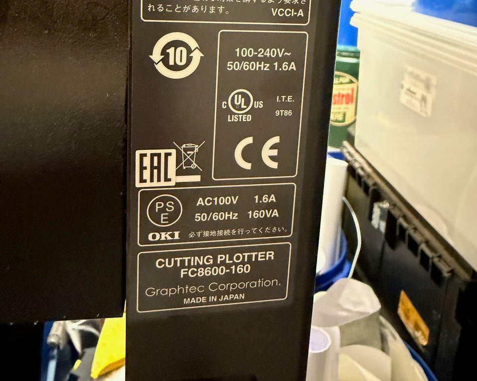 USED Graphtec FC8600-160 64-inch Vinyl Cutter