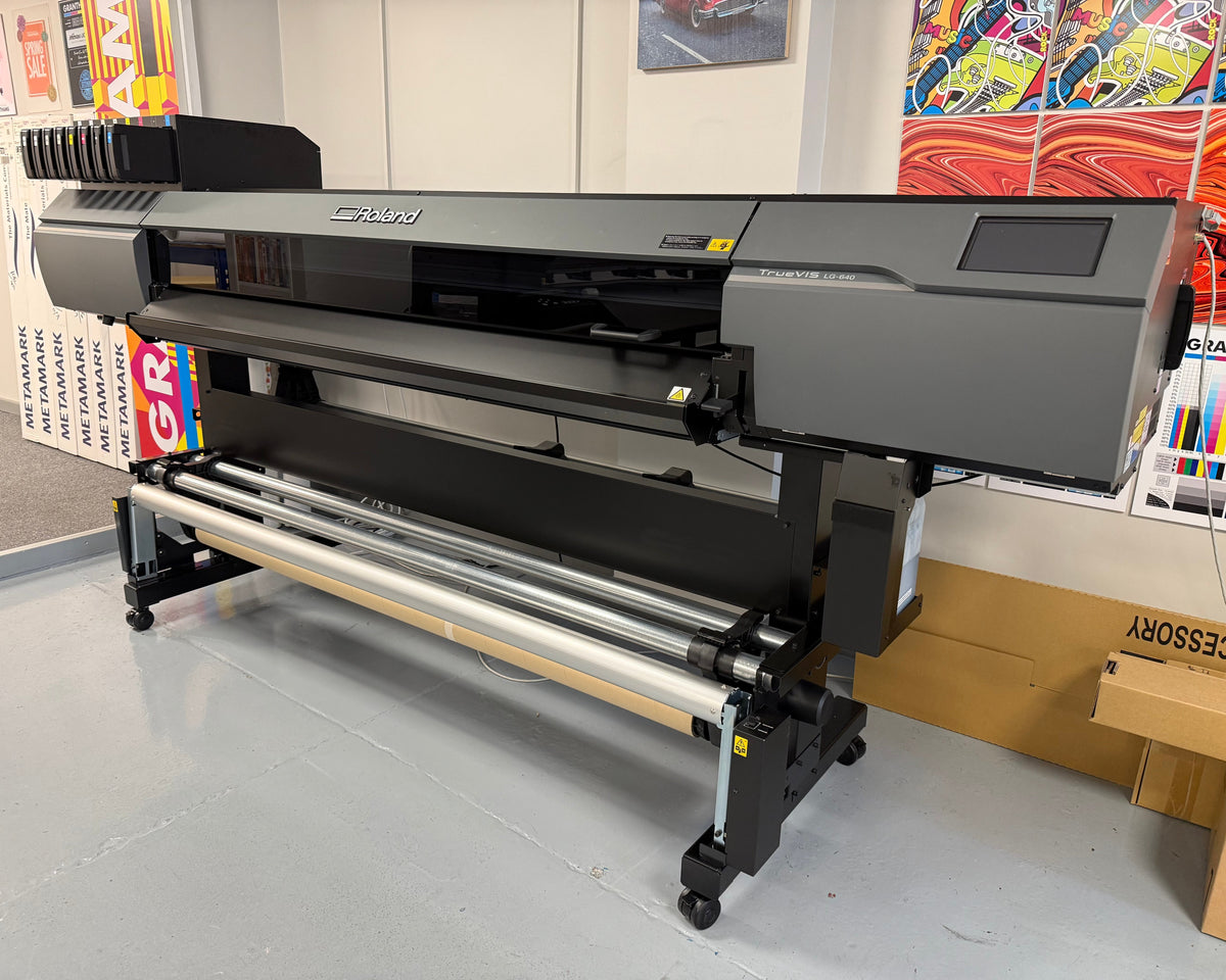 EX-DEMO Roland LG-640 64-inch UV Printer / Cutter