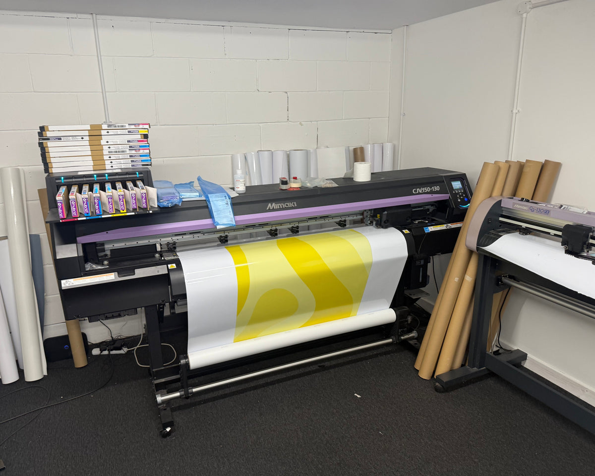 USED Mimaki CJV150-130 54-inch Solvent Printer / Cutter