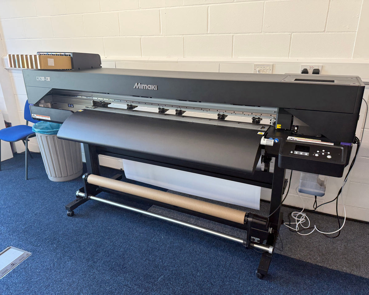 EX-DEMO Mimaki CJV200-130 54-inch Solvent Printer / Cutter