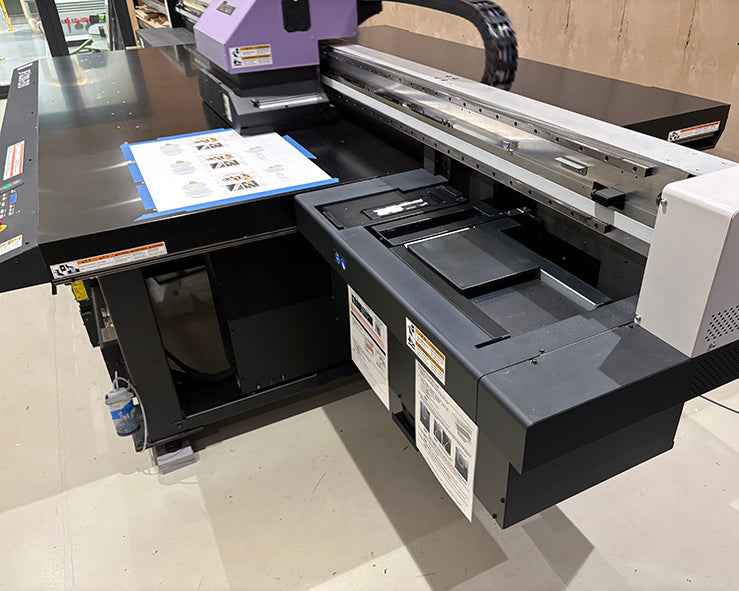 USED Mimaki JFX200-2513 UV Flatbed Printer