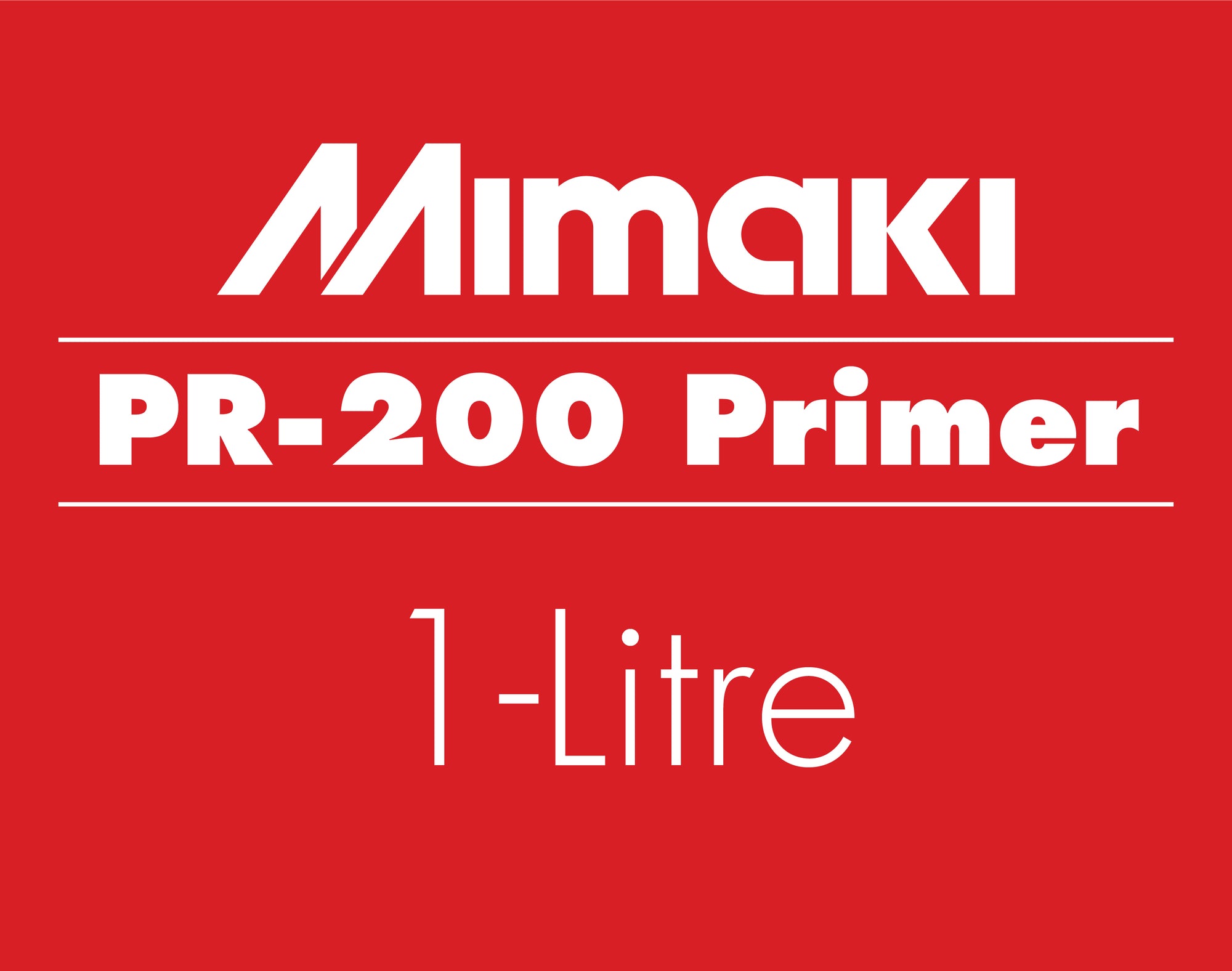 Mimaki PR-200 UV Primer Ink - 1-litre