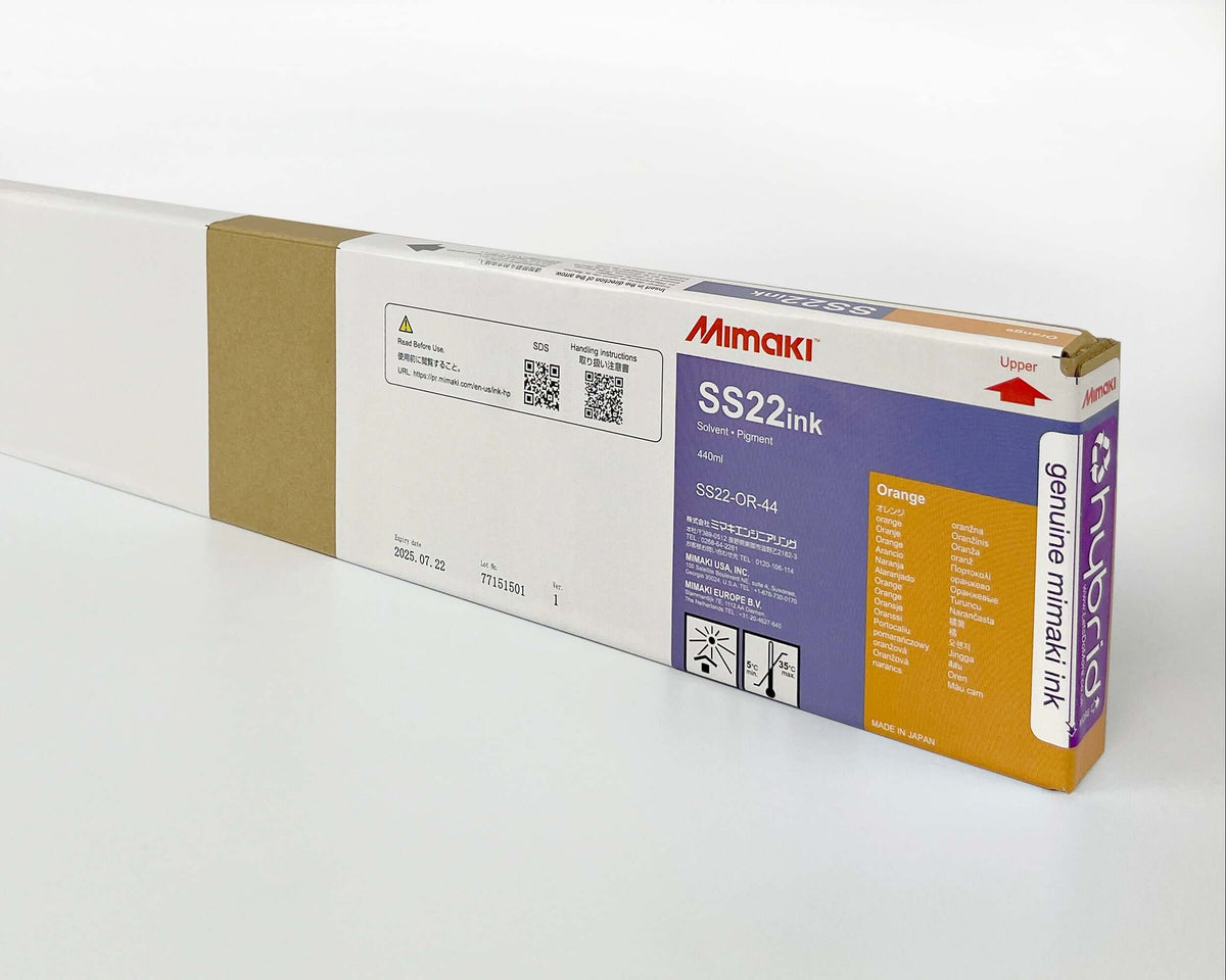 *FOR NEW CJV200 ONLY* Mimaki SS22 Solvent Ink Cartridge - 440ml