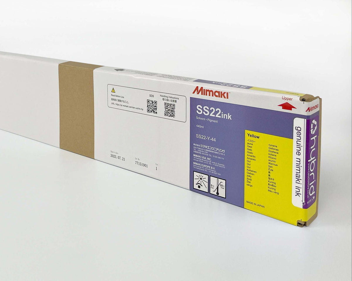 *FOR NEW CJV200 ONLY* Mimaki SS22 Solvent Ink Cartridge - 440ml