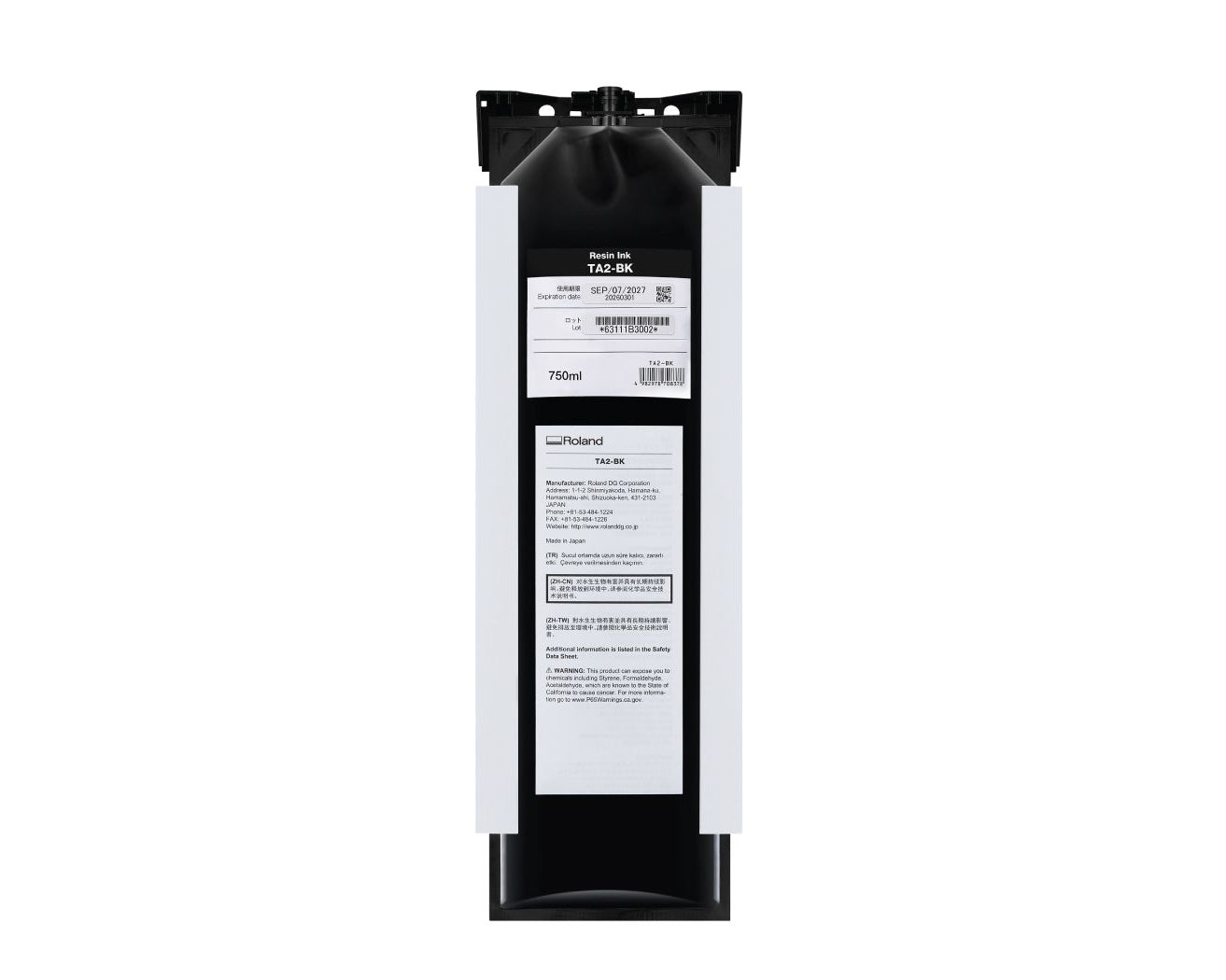 Roland TA2 Latex AG-640 Ink Pouches - 750ml