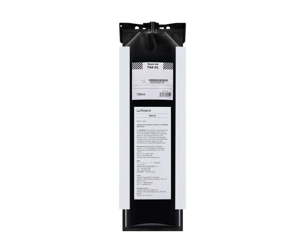 Roland TA2-CL Latex Cleaning Liquid Pouch - 750ml