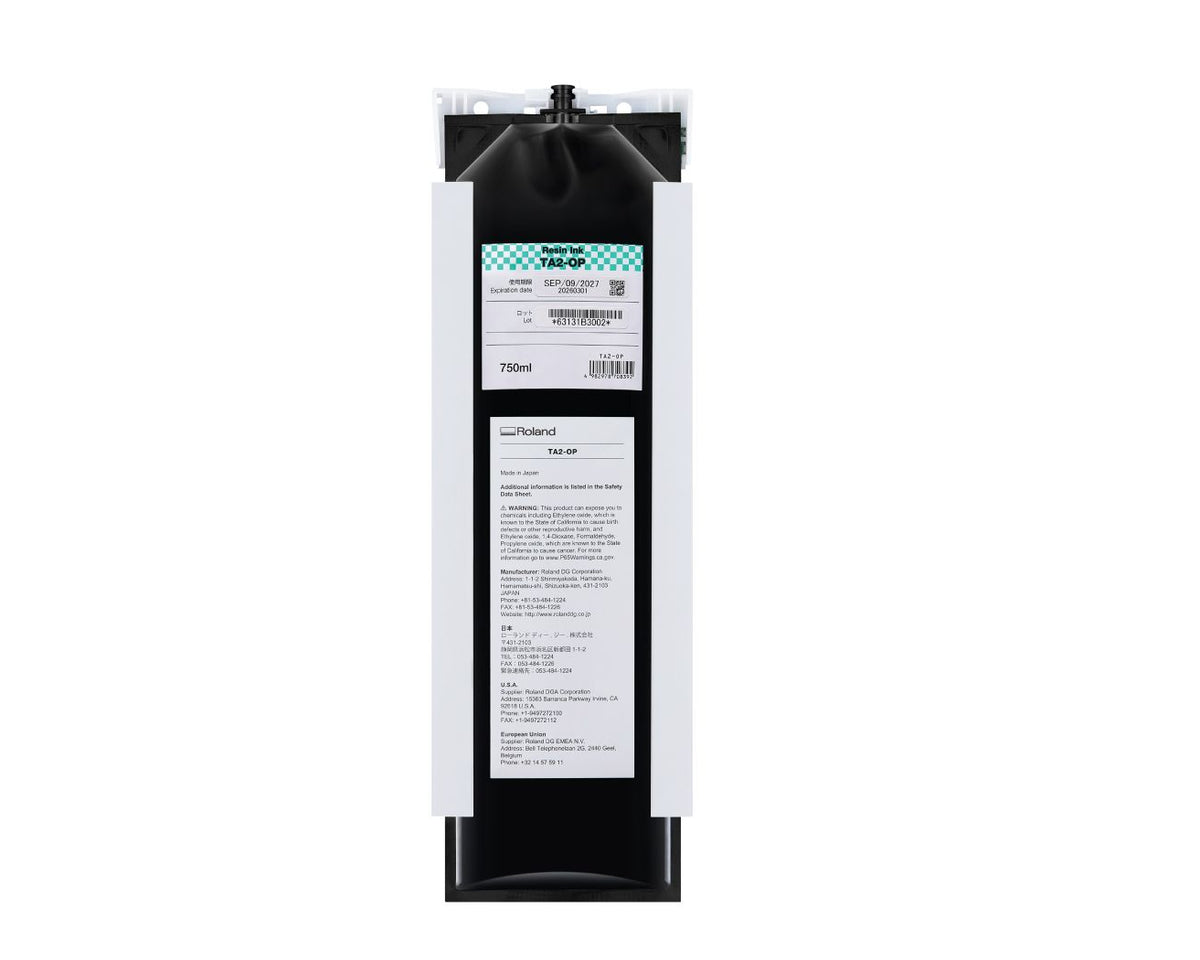 Roland TA2 Latex AG-640 Ink Pouches - 750ml