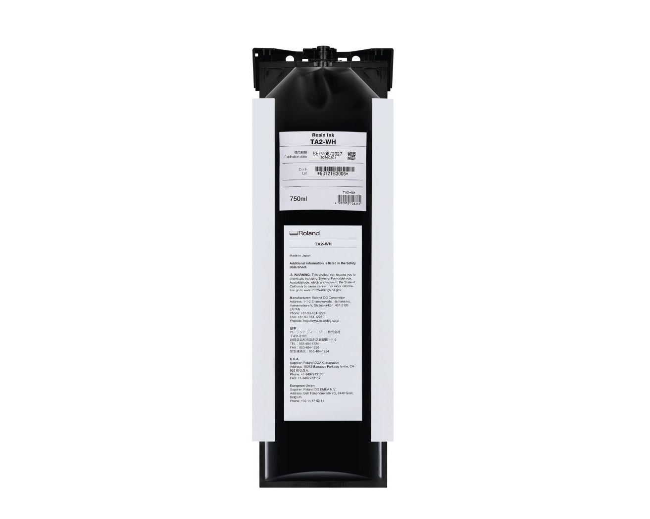 Roland TA2 Latex AG-640 Ink Pouches - 750ml