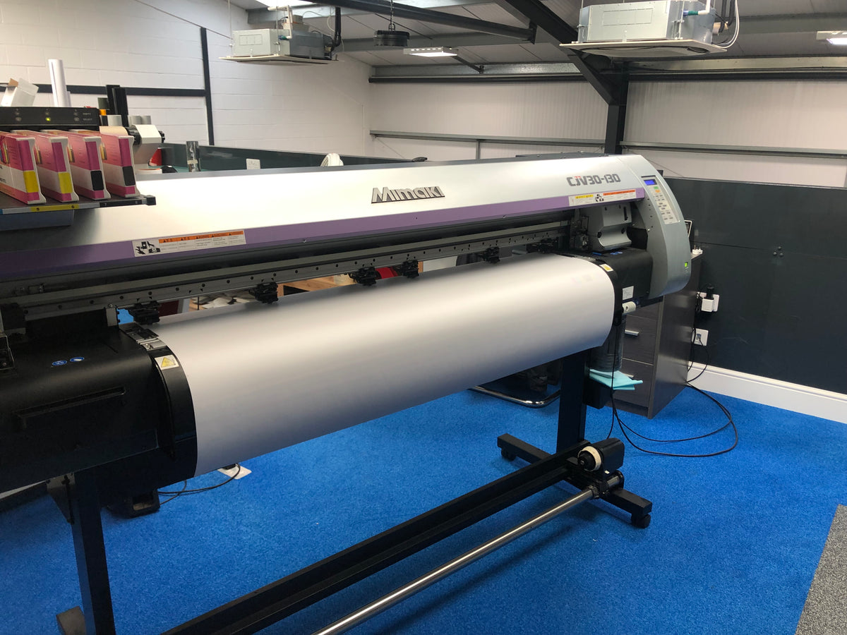 USED Mimaki CJV30-130 54-inch Solvent Printer / Cutter