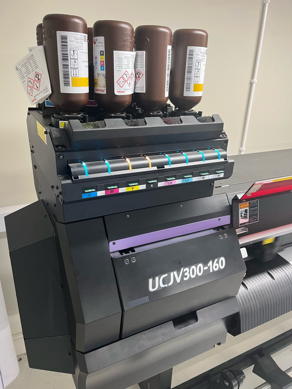 USED Mimaki UCJV300-160 64-inch UV Printer / Cutter