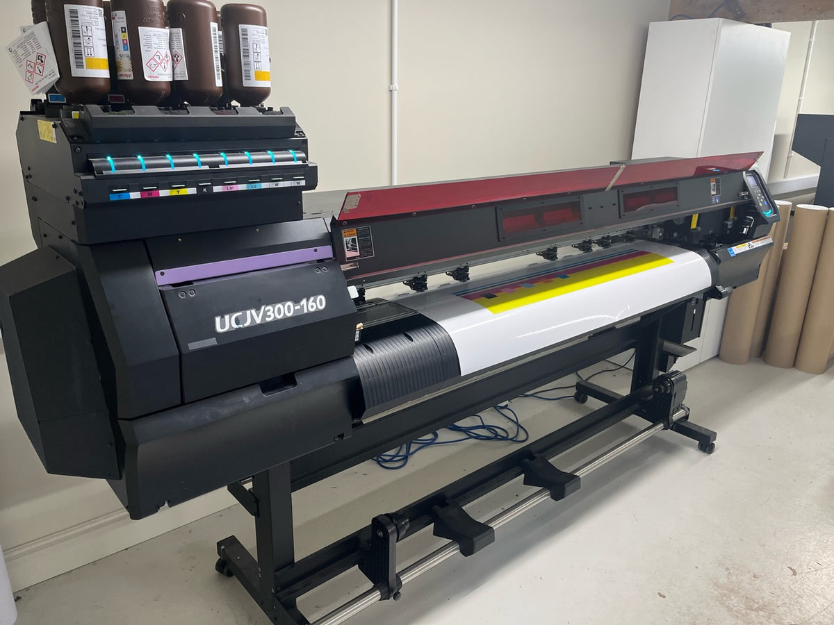 USED Mimaki UCJV300-160 64-inch UV Printer / Cutter