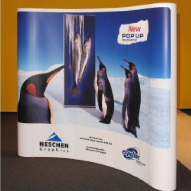 Neschen Nolite 370 PVC-Free Pop-up Banner Film