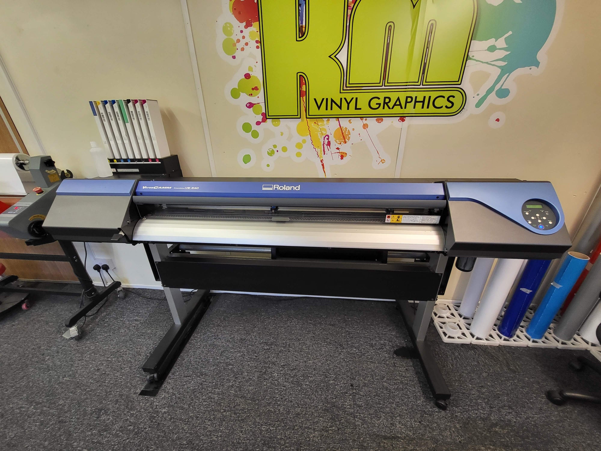 USED Roland VS-540 54-inch Solvent Printer / Cutter