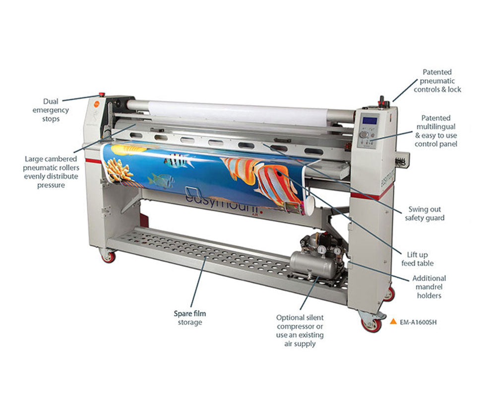 EASYMOUNT AIR SINGLE HOT LAMINATING SYSTEM 5000x