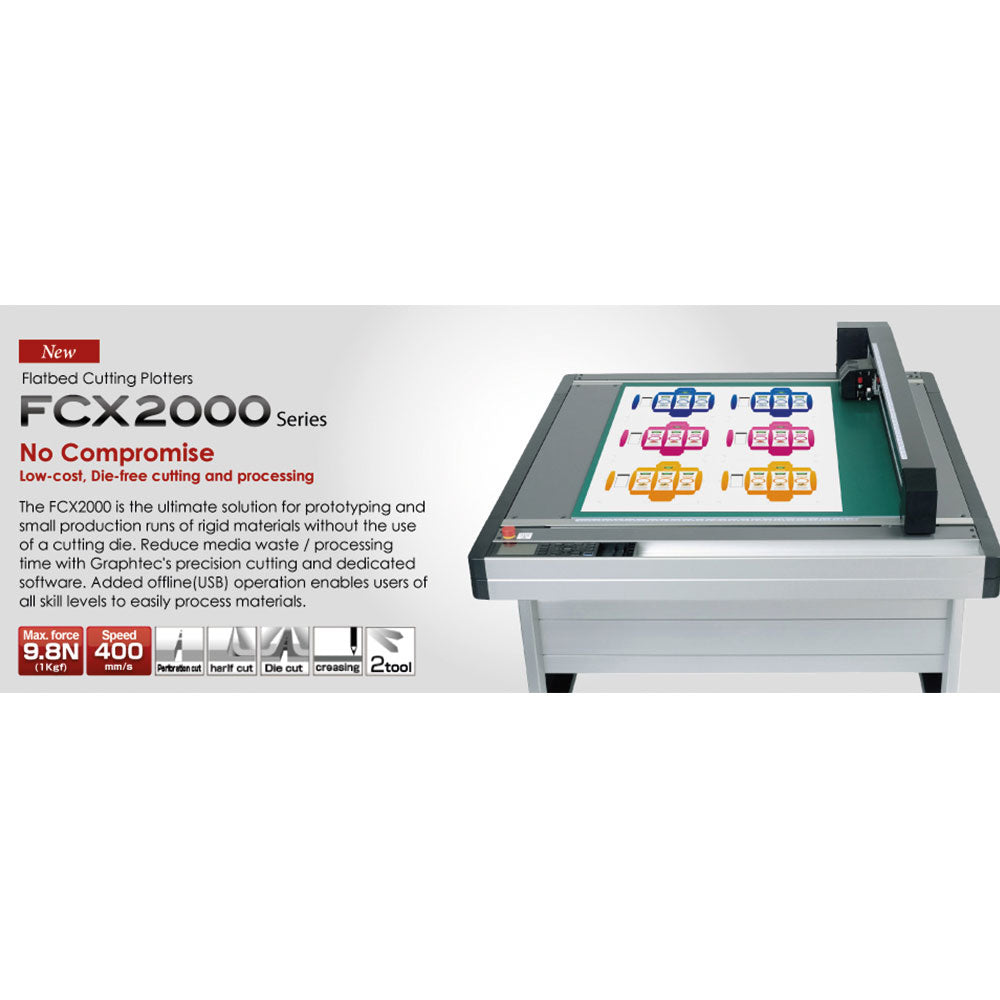 Graphtec FCX2000-60 Flatbed Cutter